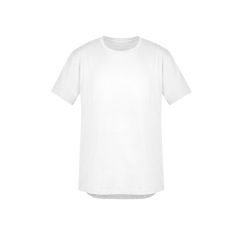 Syzmik ZH135 Mens Streetworx Short Sleeve Tee Shirt_ White