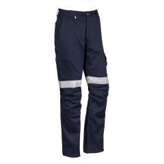 Syzmik ZP904S Mens Rugged Cooling Taped Pant_ Stout_ Navy