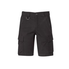 Syzmik ZS360 Mens Streetworx Curved Cargo Short_ Charcoal