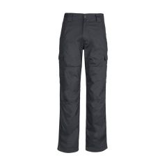 Syzmik ZW001S Mens Midweight Drill Cargo Pant_ Stout_ Charcoal