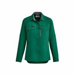 Syzmik ZW760 Womens Outdoor Long Sleeve Shirt_ Green