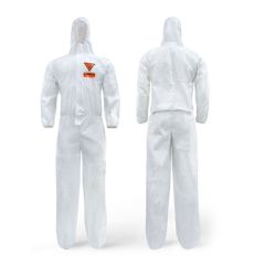 TRIDENT HST Microporous Coveralls Type 5_6_ White