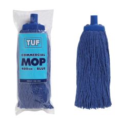 TUF Commercial Cotton Mops 400GM _ Blue