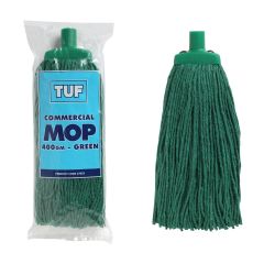 TUF Commercial Cotton Mops 400GM _ Green