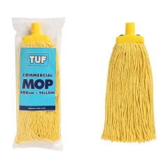 TUF Commercial Cotton Mops 400GM _ Yellow
