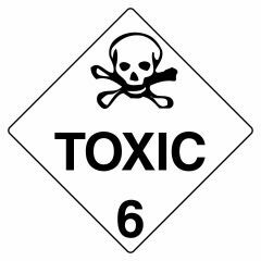 Toxic 6 Sign