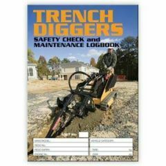 Trench Digger Safety Check Logbook _ A5
