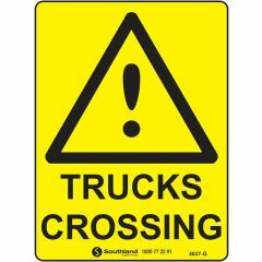 Trucks Crossing Signage _ Southland _ 4037_