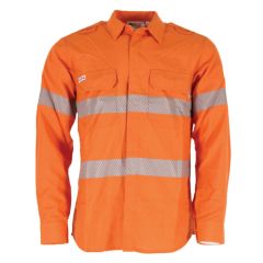 Tuffa Multitek PPE1 Flame Resistant Open Front Long Sleeve Shirt_