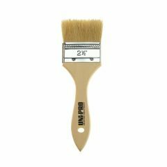 UNi_PRO Chip Paint Brush Unpainted Handle Natural Bristle _ 12mm