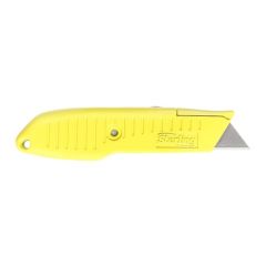 Ultra Grip Retractable Yellow Knife_ with 3 Blades