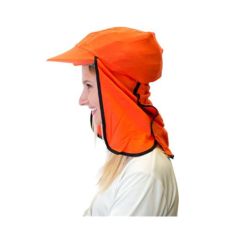 Uveto Gobi Over Hat_ 100_ Cotton_ Orange