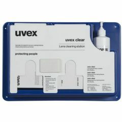 Uvex 1007 Clear Lens Cleaning Station _Wall Mountable_