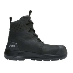 Uvex 3 X_Flow Lace Up Safety Boot_ Black