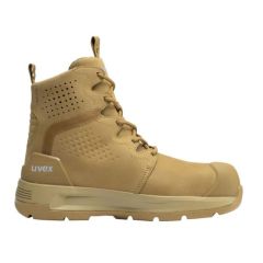 Uvex 3 X_Flow Lace Up Safety Boot_ Tan