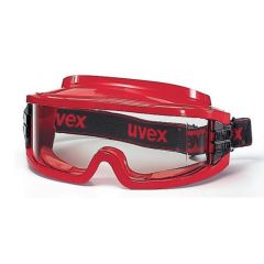 Uvex 9301_603 Ultravision Goggles_ Gastight_ Red_ Clear