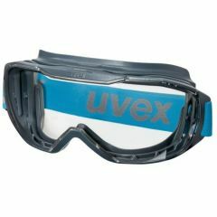 Uvex 9320_266 Megasonic Goggle_ Grey_Blue Frame_ Clear 