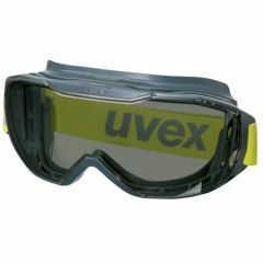 Uvex 9320_282 Megasonic Goggle_ Grey_Lime Frame_ Grey 