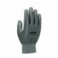 Uvex Grey PU palm _ fingertip Mechanics Gloves