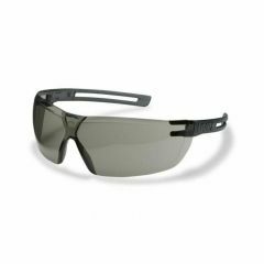 Uvex X_Fit Safety Glasses_ Grey Frame_ Grey Lens