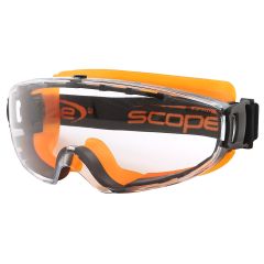 Velocity Xtreme_ Orange Frame_ Safety Glasses_ AF_AS Clear Lens