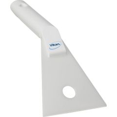 Vikan 40555 Plastic Hand Scraper with Nylon Blade 80 mm_ White