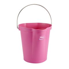 Vikan Bucket_ 12 Litre_ Pink