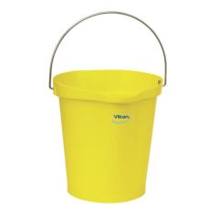 Vikan Bucket_ 12 Litre_ Yellow