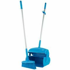 Vikan Lobby Dustpan _ Broom Set_ Blue