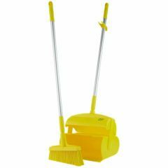 Vikan Lobby Dustpan _ Broom Set_ Yellow