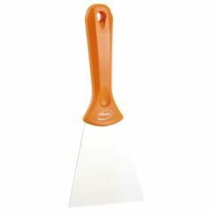 Vikan Orange Hand Scraper S_Steel _ 100mm Blade