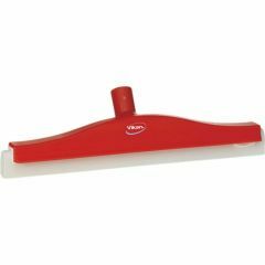 Vikan Revolving Neck Floor squeegee w_Replacement Cassette_ 400 mm_ Red