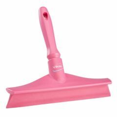 Vikan Ultra Hygiene Table Squeegee w_Mini Handle_ 245 mm_ Pink