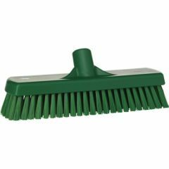 Vikan Wall__Floor Washing Brush_ 305 mm_ Hard_ Green