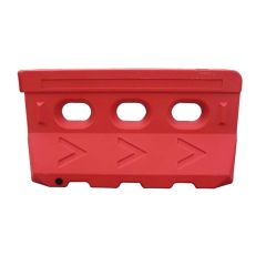 Water Fillable Safety Barrier_ Red _ 1410mm Length x 780mm Height