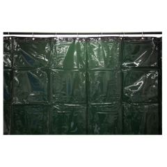 Welding Curtain _ 1_8m High x 2_0m Wide _ Green