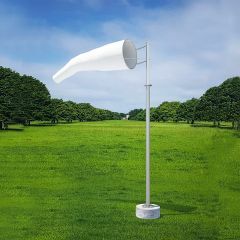 Windsock 1830mm Long 450mm Opening White