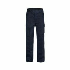 WorkCraft Modern Fit Mid_Weight Cargo Cotton Drill Trousers_ Navy