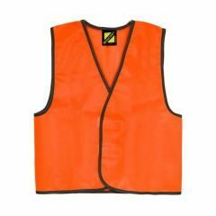 Workcraft Kids Hi Vis Safety Vest_ Orange