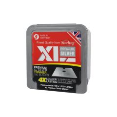 XL Premium Silver Trimmer Blades _x100_