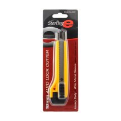 Yellow Auto_Lock Cutter with Metal Insert