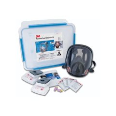 3M 6835S Asbestos/Dust Full Face Respirator Starter Kit with 6700, Small