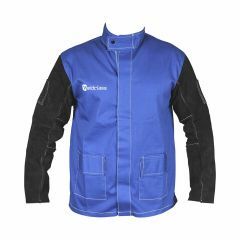 PROMAX Blue FR Jackets (Proban Style) w/Leather Sleeve