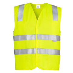 Syzmik ZV999 Unisex Basic Vest, Yellow