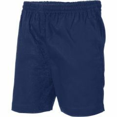 DNC 3305 311gsm Elastic Waist Cotton Drill Shorts With Tool Pocket, Navy
