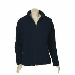 Biz Collection PF631 Ladies Plain Poly Fleece Jacket, Navy