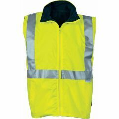 DNC 3865 300D H Reflective Reversible Vest, Yellow/Navy