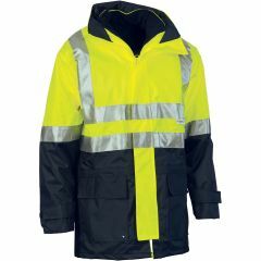 DNC 3864 300D H Reflective 4 in 1 Jacket, Yellow/Navy