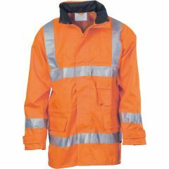 DNC 3871 300D H Reflective Rain Jacket, Orange