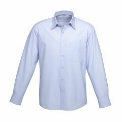 Biz Collection S29510 Mens Ambassador Long Sleeve Shirt, Blue